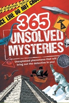 Hardcover 365 Unsolved Mysteries (NEW) Book