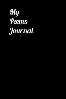 Paperback My Poems Journal Book