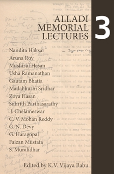 Hardcover Alladi Memorial Lectures 3 Book