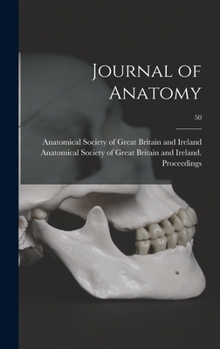 Hardcover Journal of Anatomy; 50 Book