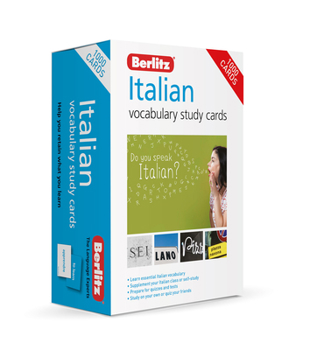 Cards Berlitz Vocabulary Study Cards Italian (Language Flash Cards) Book