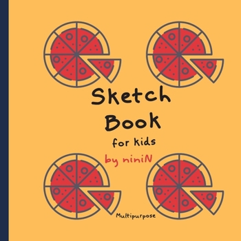 Paperback Sketch Book for Kids: Multipurpose Book