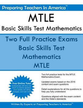 Paperback MTLE Basic Skills Test Mathematics: Minnesota Teacher Licensure Examinations Book