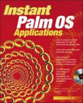 Paperback Instant Palm OS Applications [With CDROM] Book