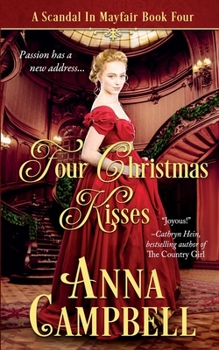 Paperback Four Christmas Kisses: A Scandal in Mayfair Book 4 Book