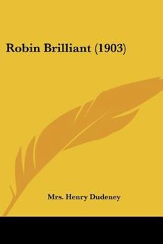 Paperback Robin Brilliant (1903) Book