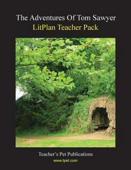 Paperback Litplan Teacher Pack: The Adventures of Tom Sawyer Book