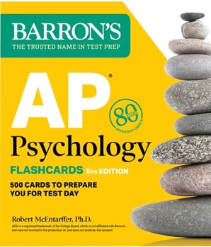 Cards AP Psychology Flashcards, Fifth Edition: Up-To-Date Review + Sorting Ring for Custom Study Book