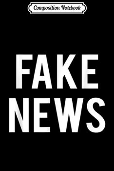 Composition Notebook: FNN Logo Fake News Network Funny Trump  Journal/Notebook Blank Lined Ruled 6x9 100 Pages