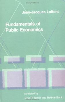 Hardcover Fundamentals of Public Economics Book