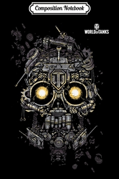 Paperback Composition Notebook: World of Tanks Tank Skull Journal/Notebook Blank Lined Ruled 6x9 100 Pages Book