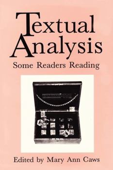 Paperback Textual Analysis: Some Readers Reading Book