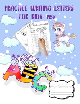 Paperback Practice Writing Letters for Kids Prek: Shapes, and letter tracing books for kids ages 3-5. Over 115 pages. learning to write for preschoolers from ea Book