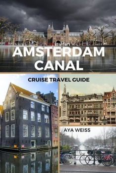 Paperback Amsterdam Canal Cruise Travel Guide Book