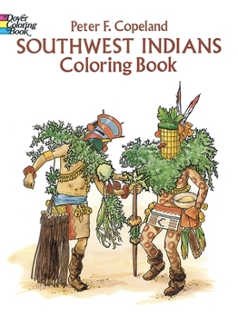 Paperback Southwest Indians Coloring Book