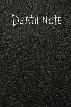 Paperback Death Note Notebook: Death Note Notebook with rules, 6" x 9" Perfect for taking Notes and Doodling [Large Print] Book