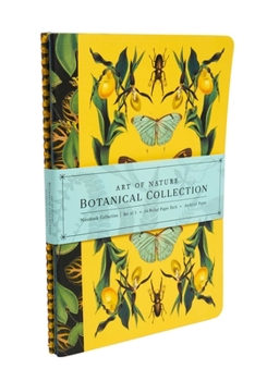 Art of Nature: Botanical Sewn Notebook Collection (Set of 3)