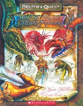 Paperback How to Draw Deltora Monsters Book