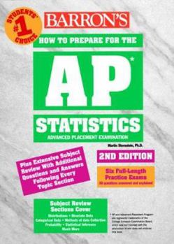 Paperback Barron's How to Prepare for the AP Statistics: Advanced Placement Examination Book