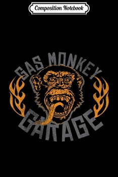 Composition Notebook: Gas Monkey Garage Distressed Flame Logo Premium  Journal/Notebook Blank Lined Ruled 6x9 100 Pages