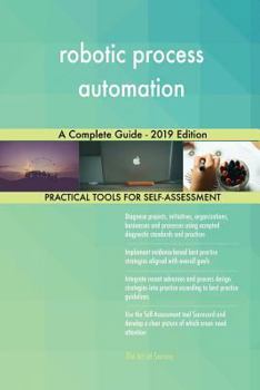 Paperback robotic process automation A Complete Guide - 2019 Edition Book