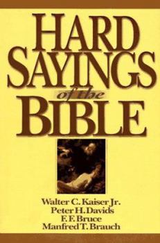 Hardcover Hard Sayings of the Bible Book