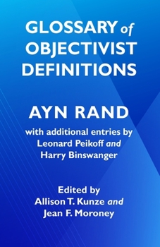 Paperback Glossary of Objectivist Definitions Book