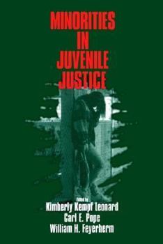 Paperback Minorities in Juvenile Justice Book