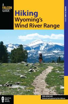 Paperback Hiking Wyoming's Wind River Range Book