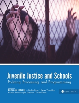 Hardcover Juvenile Justice and Schools: Policing, Processing, and Programming Book