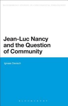 Paperback Jean-Luc Nancy and the Question of Community Book