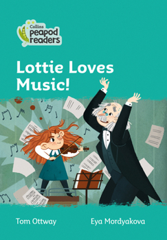 Paperback Lottie Loves Music!: Level 3 Book