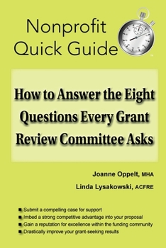 Paperback How to Answer the Eight Questions Every Grant Review Committee Asks Book