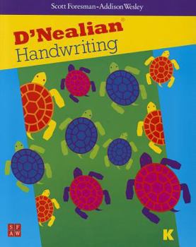 Paperback Dnealian Handwriting 1999 Student Edition (Consumable) Grade K Book