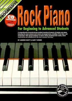 Paperback Rock Piano for Beginning to Advanced Students Book