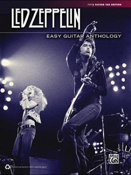 Paperback Led Zeppelin: Easy Guitar Anthology Book