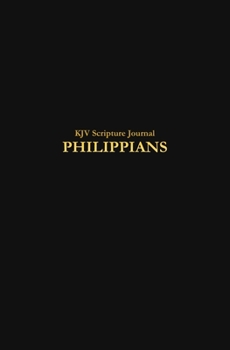 Paperback KJV Scripture Journal: Philippians Book