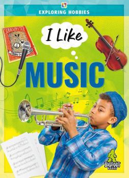 Library Binding I Like Music Book