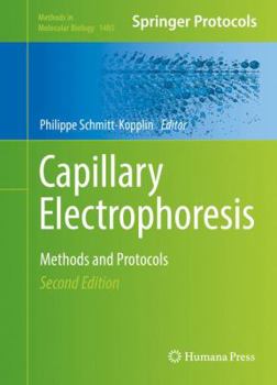 Hardcover Capillary Electrophoresis: Methods and Protocols Book