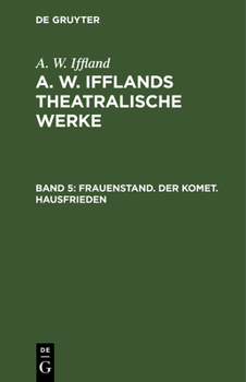 Hardcover Frauenstand. Der Komet. Hausfrieden [German] Book