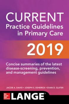 Paperback Current Practice Guidelines in Primary Care 2019 Book