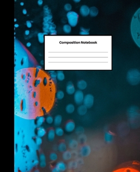 Composition Notebook: College-Ruled Blank Lined Notebook | For Girls, Boys, Teens, Kids, Adults | School Writing Notes Journal | 7.5 x 9.25 inches | 100 Pages | Abstract Edition