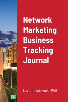 Paperback Network Marketing Business Tracking Journal Book