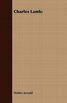 Paperback Charles Lamb; Book