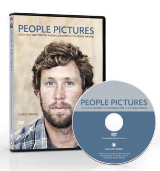 Hardcover People Pictures: Creating Authentic Photographs with Chris Orwig, DVD Book