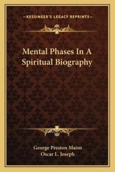 Paperback Mental Phases In A Spiritual Biography Book