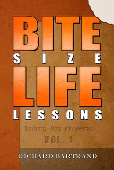 Paperback Bite Size Life Lessons: Modern-day proverbs Book