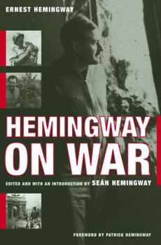 Hardcover Hemingway on War Book
