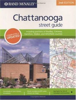 Paperback Rand McNally Chattanooga Street Guide Book