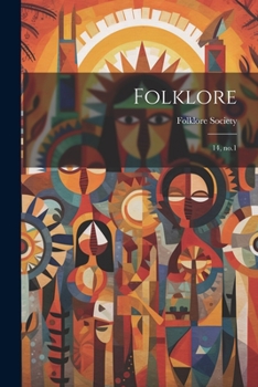 Paperback Folklore: 14, no.1 Book